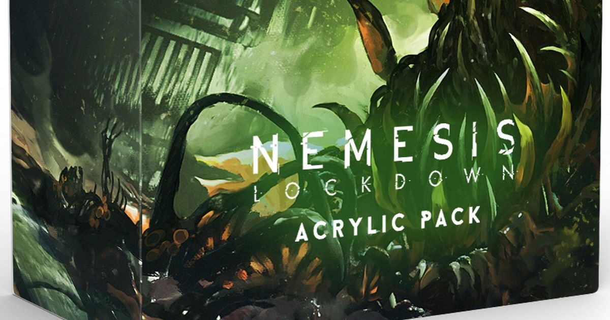 Nemesis: Lockdown – Acrylic Pack | Board Game Accessory | BoardGameGeek