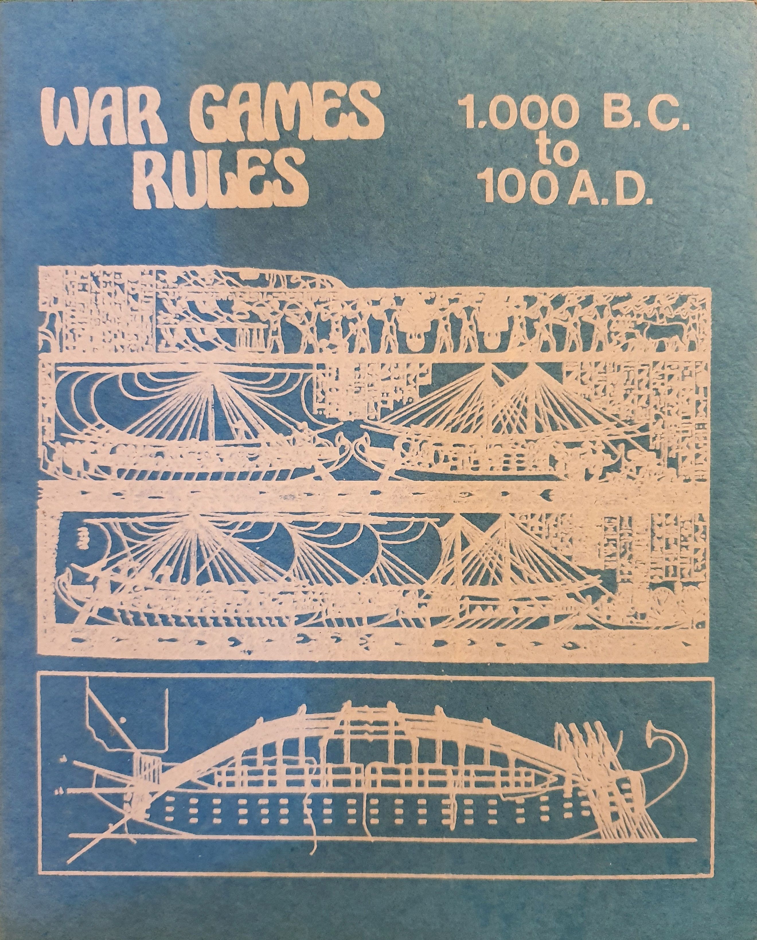 War Games Rules 1000 BC to 100 AD doboz