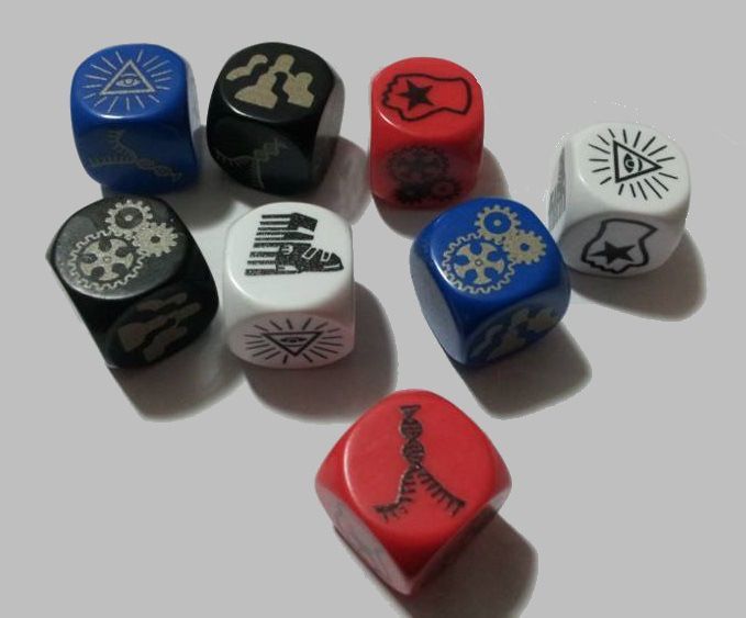 SuperPower SmackDown! Battle Dice Game cover