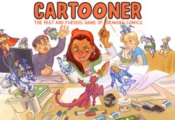 Cartooner: The Fast & Furious Game Of Drawing Comics box art