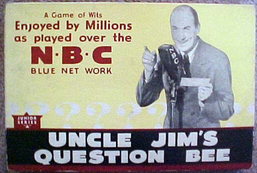 Uncle Jim's Question Bee box art