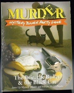 Murder à la carte: The Brie, the Bullet & the Black Cat cover art