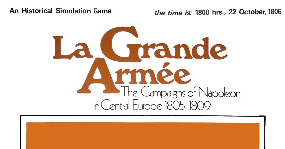 La Grande Armée: The Campaigns of Napoleon in Central Europe 