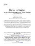 RPG Item: VEL8-02: Nature vs. Nurture