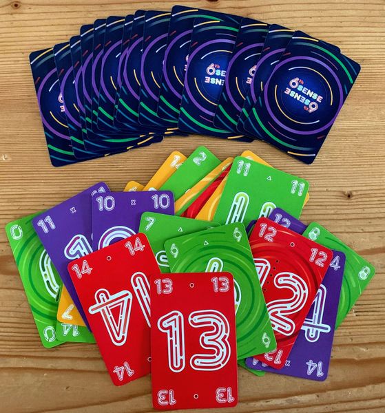 Cards, front and back