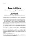RPG Item: FUR7-09: Deep Ambitions