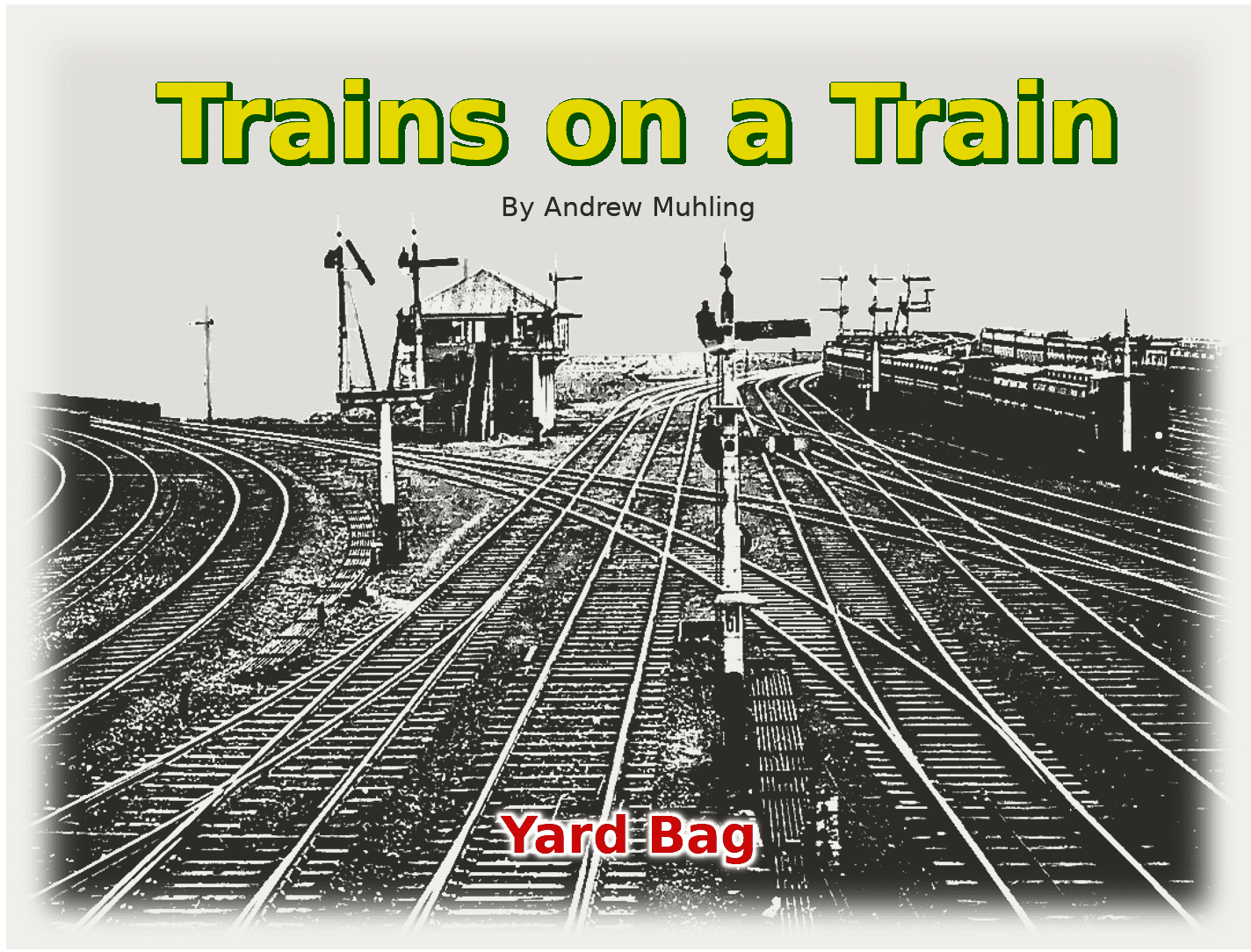 Trains on a Train box art
