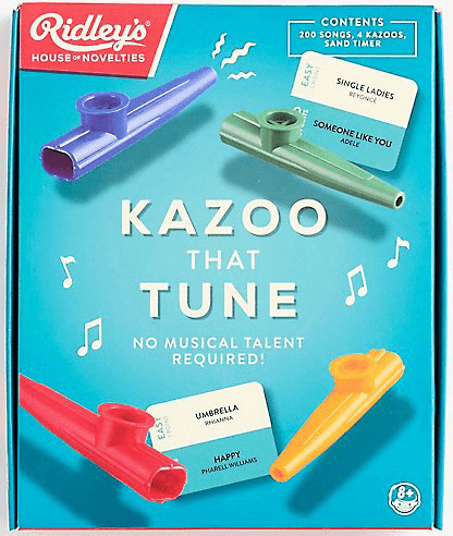 Paladone Jeu que Tune-MUSIC TRIVIA jeu avec kazoos 