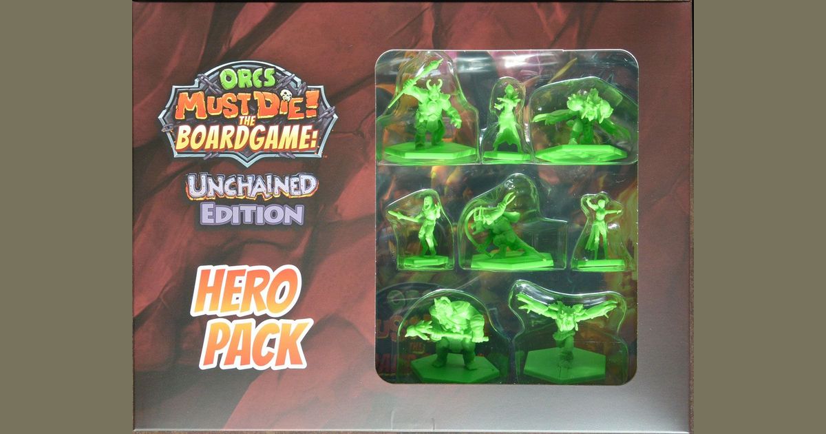 Orcs Must Die Kickstarter Exclusive Tokens Glowing Skulls The Board Game