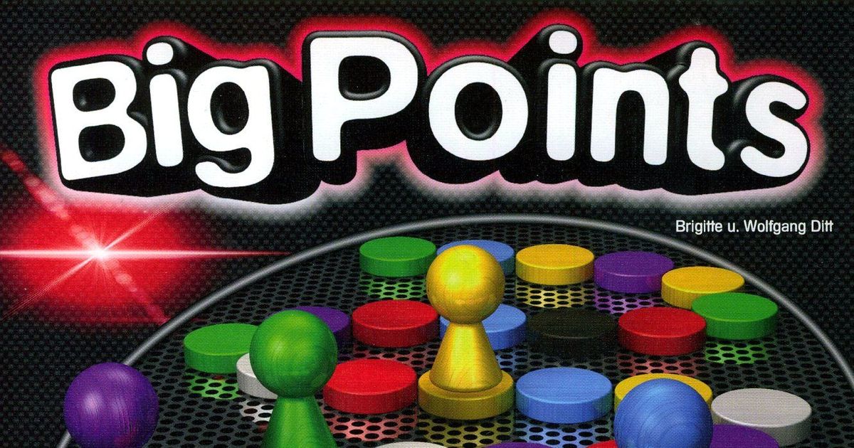 Big Points | Board Game | BoardGameGeek