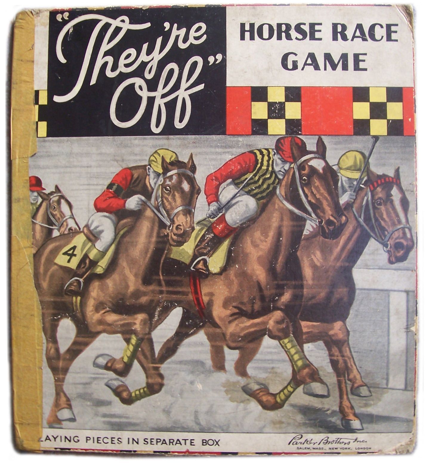 "They're Off" Horse Race Game