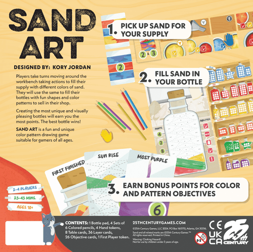 Board Game: Sand Art