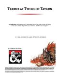 RPG Item: Terror at Twilight Tavern