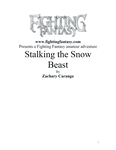RPG Item: Stalking the Snow Beast