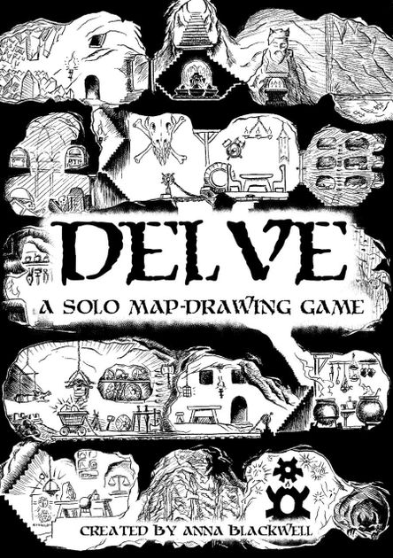 Permanent ik ben verdwaald Bekritiseren DELVE: A Solo Game of Digging Too Deep | Board Game | BoardGameGeek