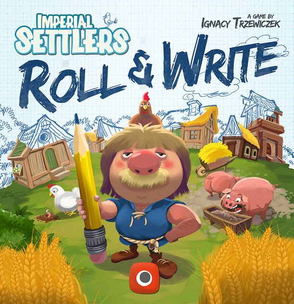 Imperial Settlers: Roll & Write, Portal Games, 2019 — front cover