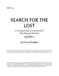 RPG Item: KET1-04: Search for the Lost