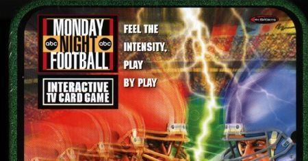 Monday Night Football: Interactive TV Card Game, Board Game