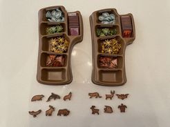Parks & Nightfall: LevityGames Meeple Upgrade Kit Stickers