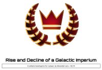 Board Game: Rise and Decline of a Galactic Imperium
