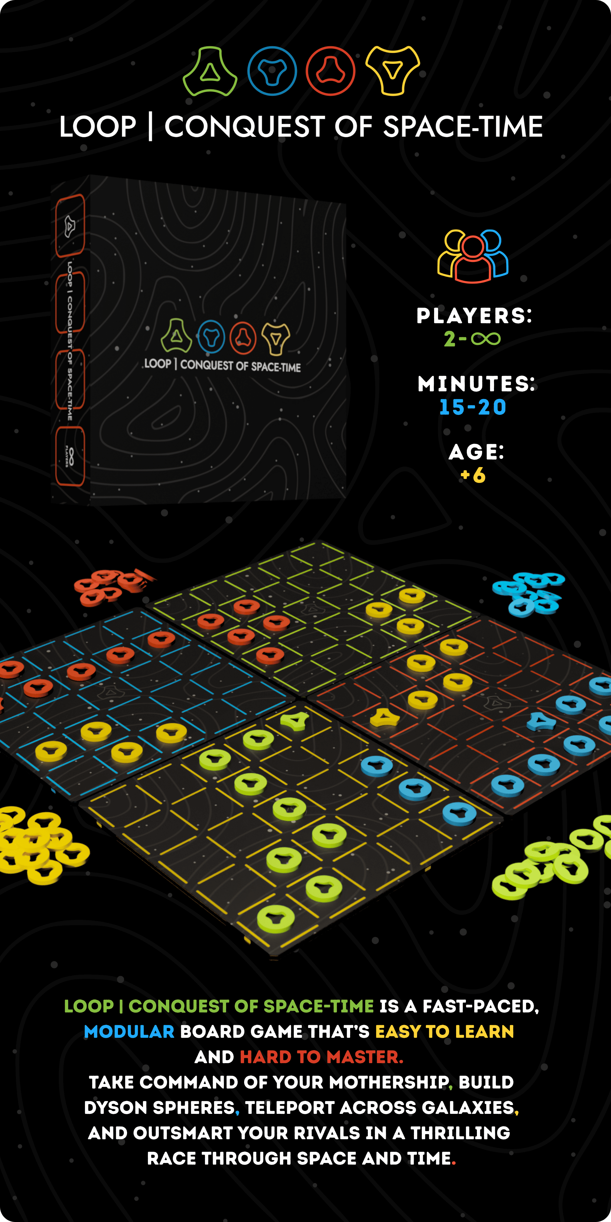 Cover art for LOOP: Conquest of Space-Time