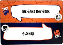 Time's Up!: Game Boy Geek 2022 Promo Card