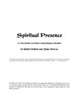RPG Item: CoEE03: Spiritual Presence