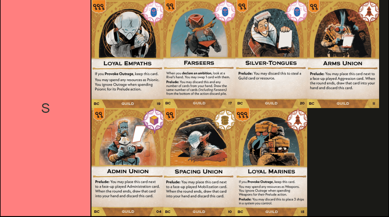 Arcs Guild Card Tier List | Arcs