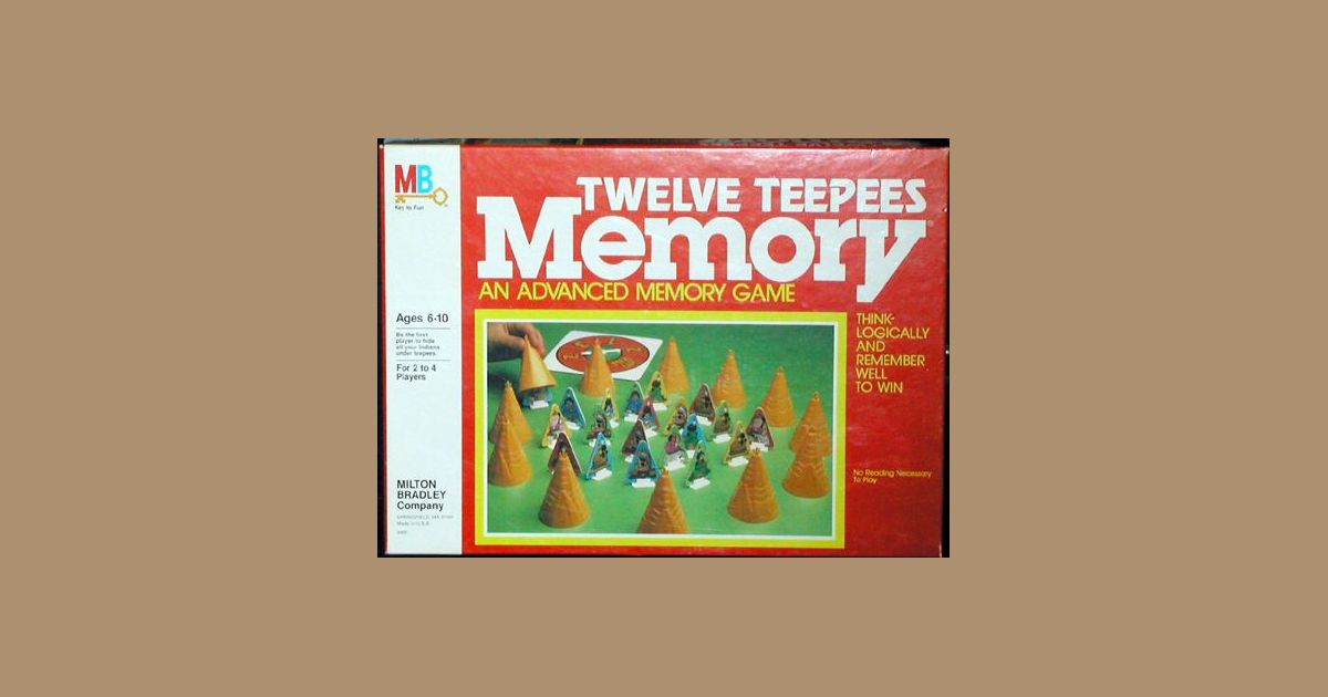 Twelve Teepees Memory Board Game BoardGameGeek