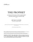 RPG Item: ONW3-01: The Prophet