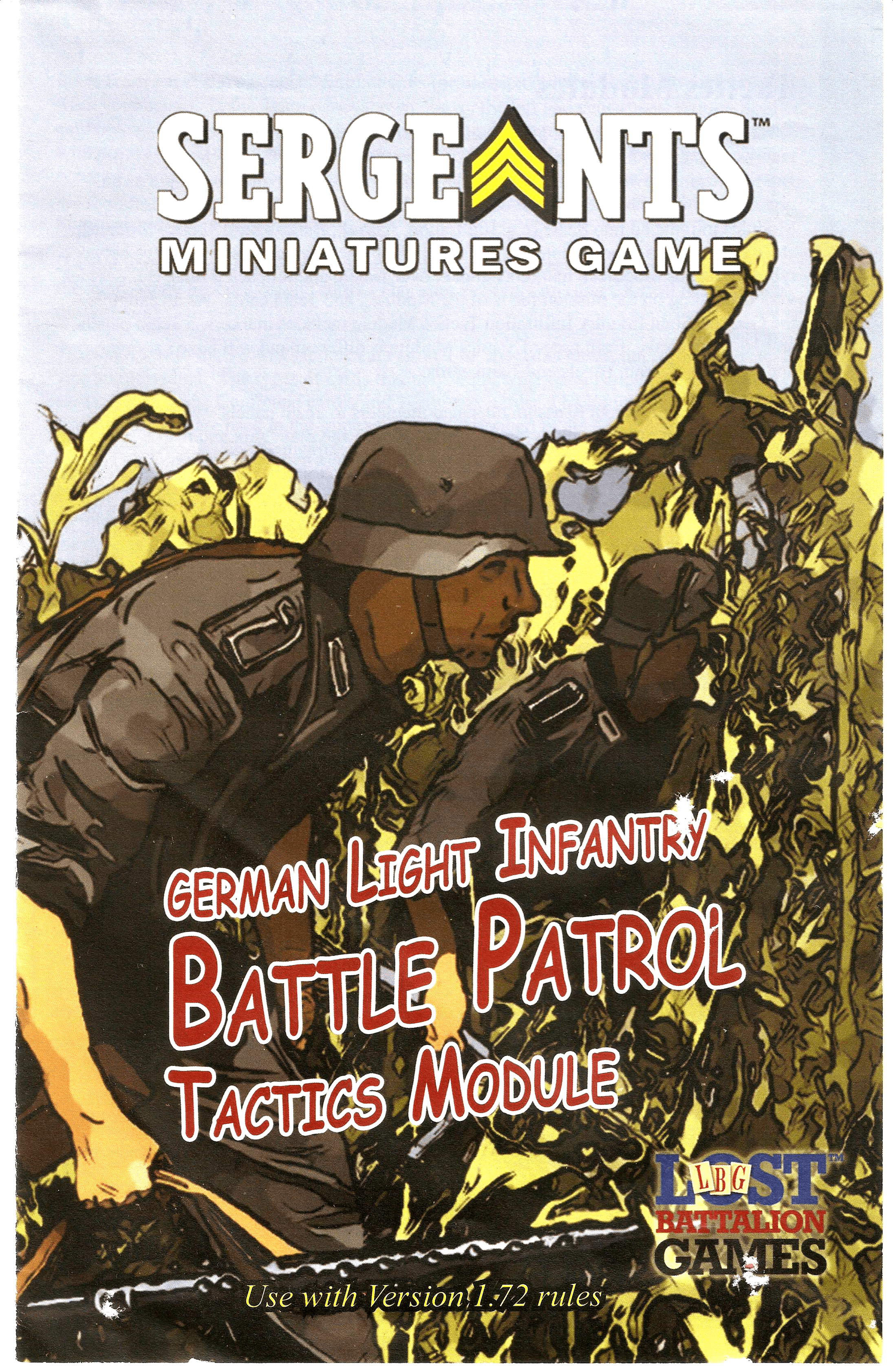 Sergeants D-Day: German Light Infantry Battle Patrol Tactics expansion