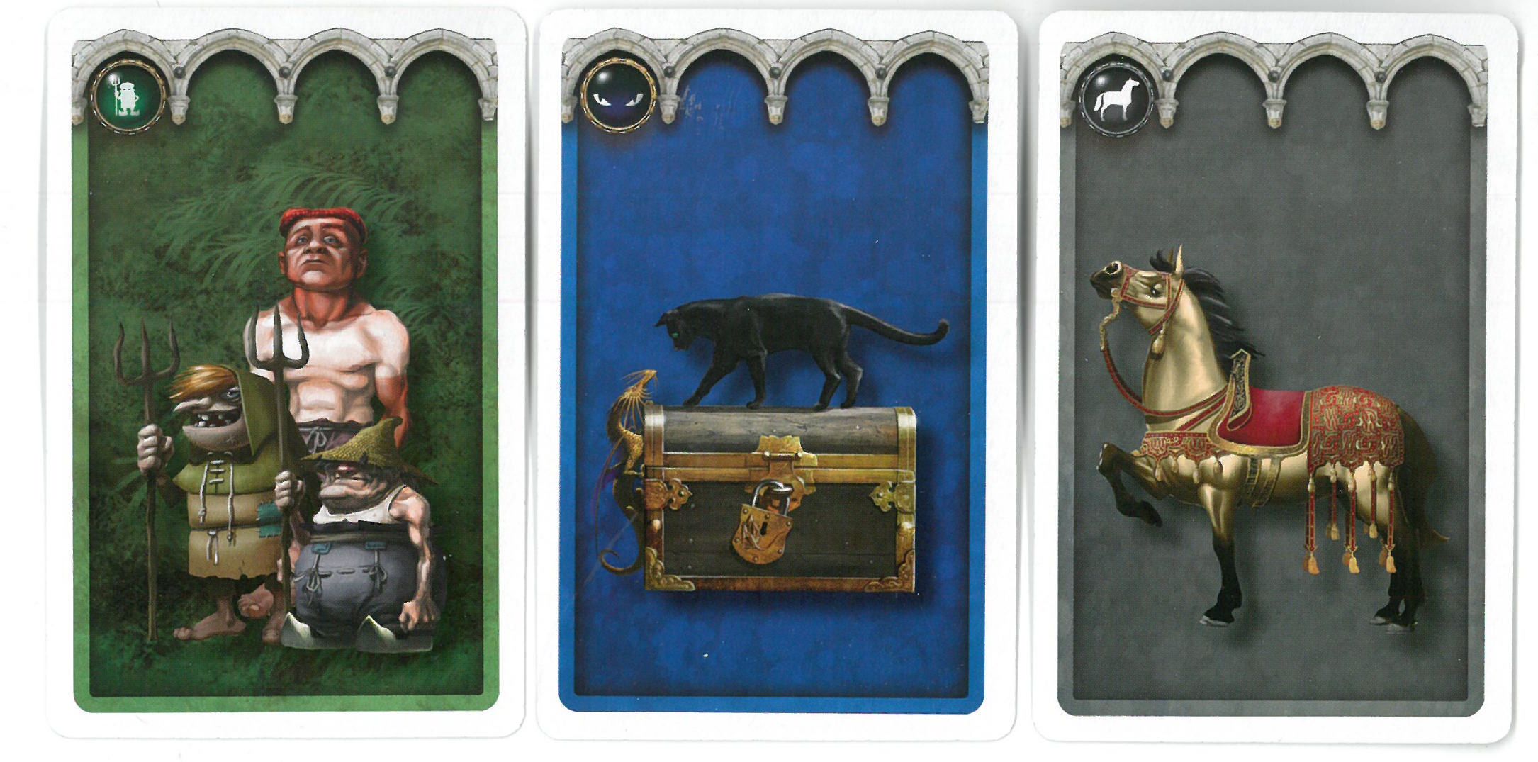 Coperta Dragons: Peasants, Black Cat and Steed Promo Cards