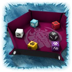 Uprising: Hexagonal dice tray