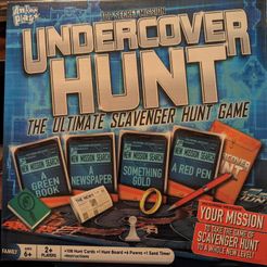Undercover Hunt - The Ultimate Scavenger Hunt jeux de société pour enfants  adult