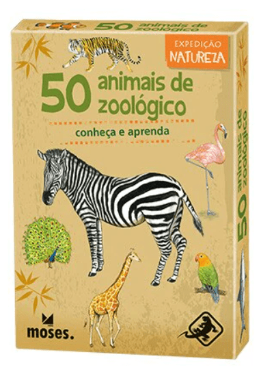 Cover art for 50 animais de zoológico