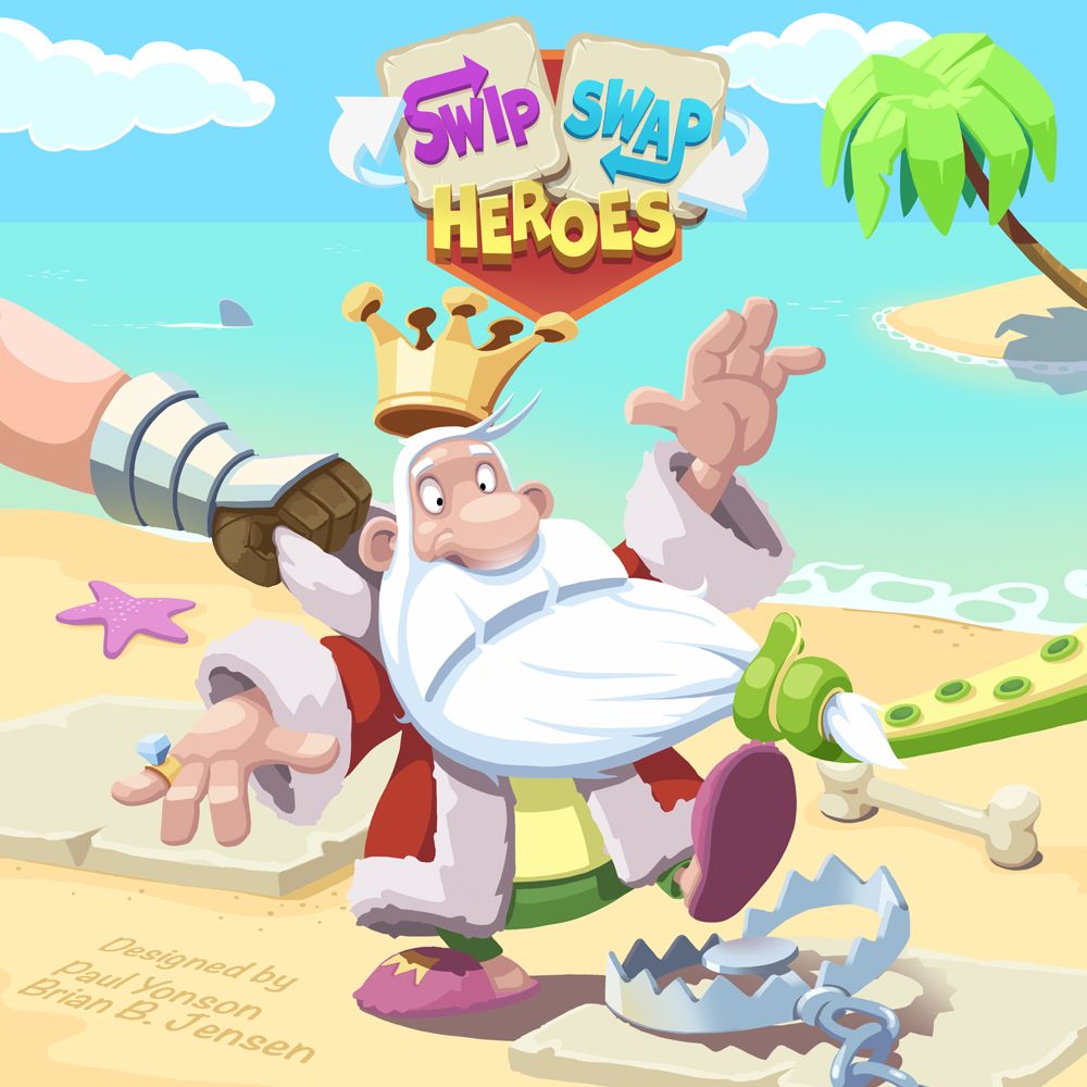 Swip Swap Heroes box art