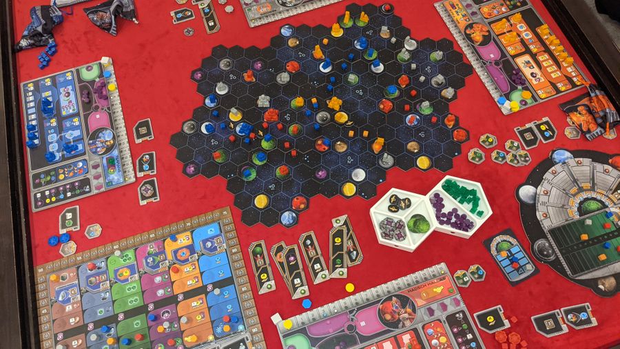 ガイアプロジェクトのプレイイメージ