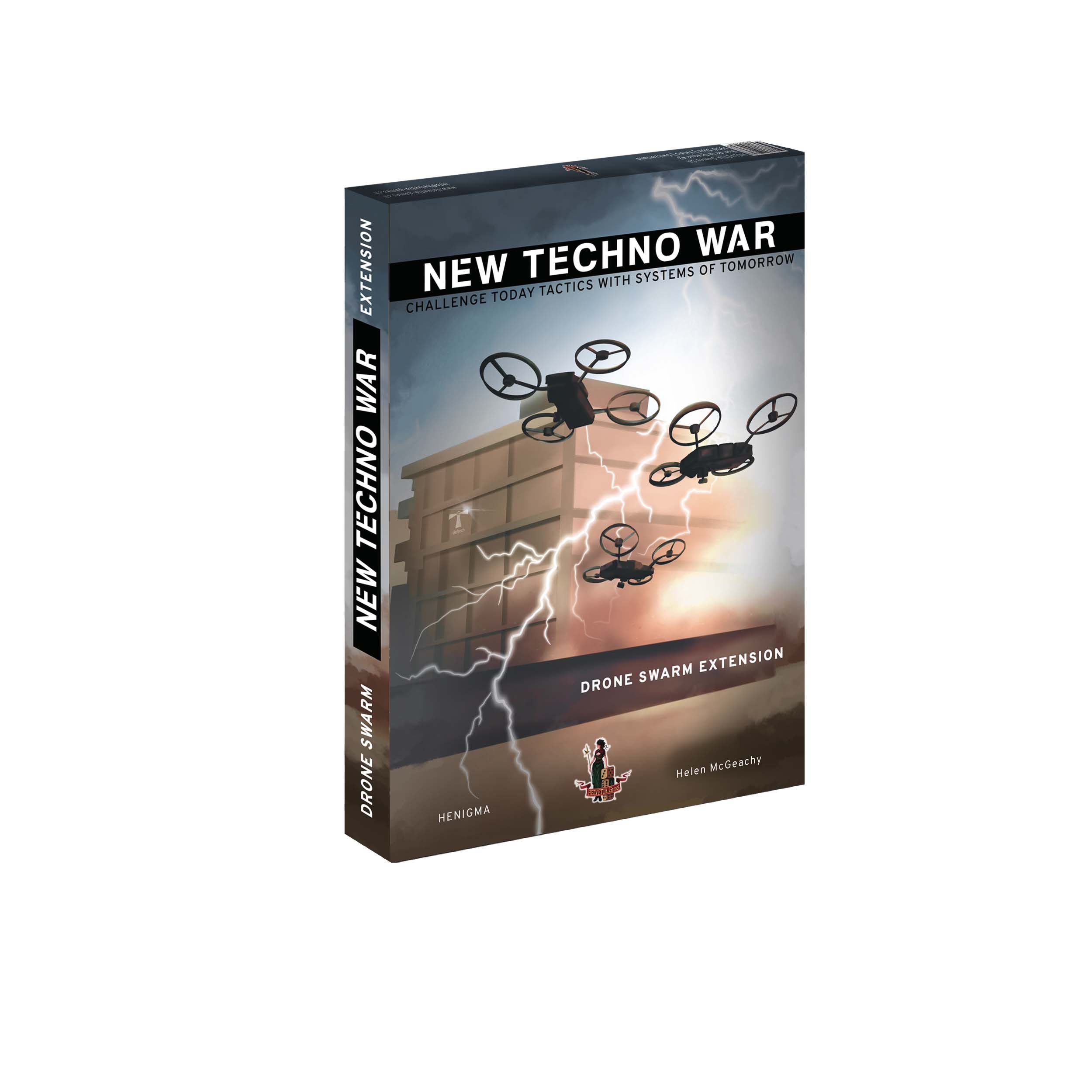 New Techno War: Drone Swarm Extension cover art