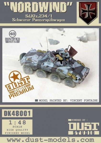 Dust Tactics: Schwerer Panzerspähwagen Sd.Kfz.234/1 – "Nordwind"