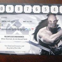 Dragonfire: Fighter Half-Orc Promo Card