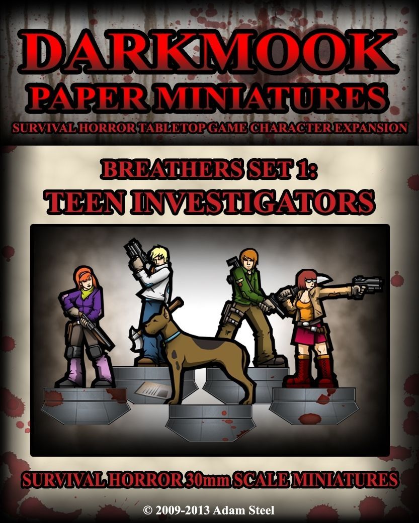 Survival Horror Breathers Set 1: Teen Investigators