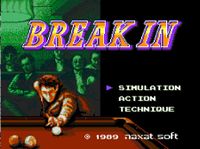Video Game: Break In (1989)