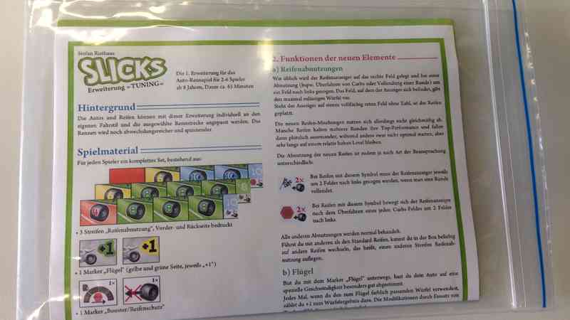 Slicks: Tuning – Expansion #1