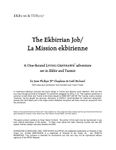 RPG Item: EKB5-06/TUS5-07: The Ekbirrian Job