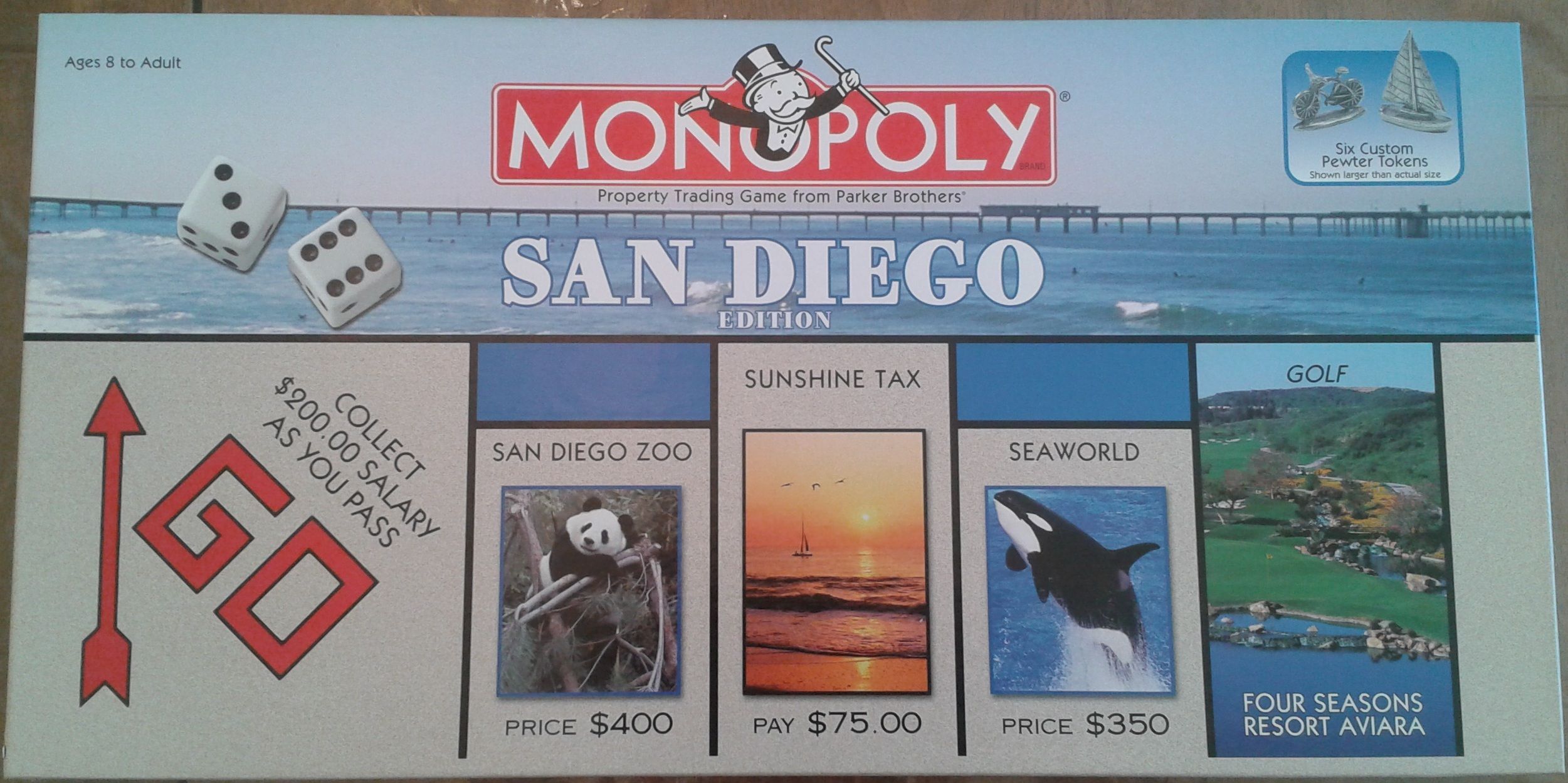 Monopoly: San Diego cover art