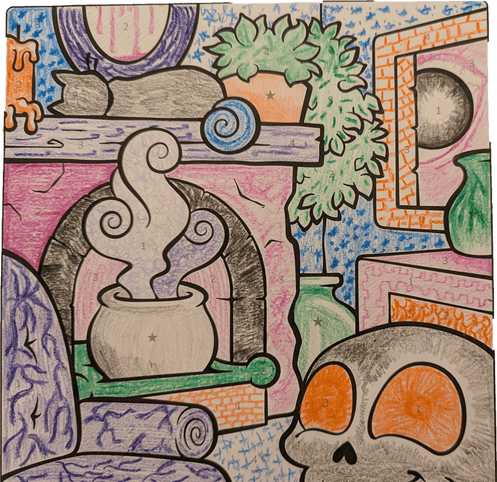 Illustration 7 de Color Jam: A Print-and-Puzzle Coloring Game