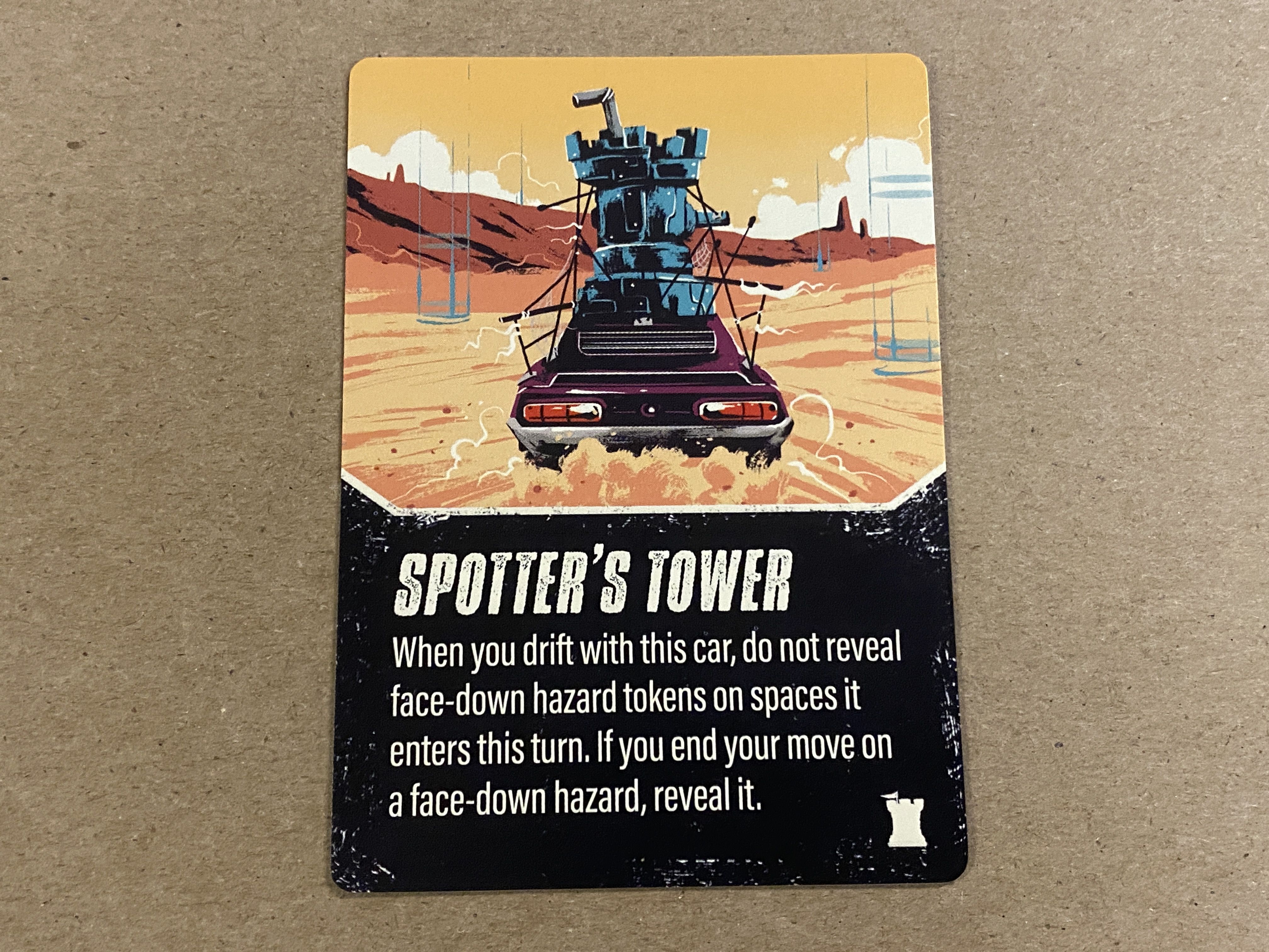 Thunder Road: Vendetta – Choppe Shoppe: Spotter's Tower Promo Card
