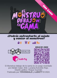 El Monstruo Debajo de la Cama: One Card