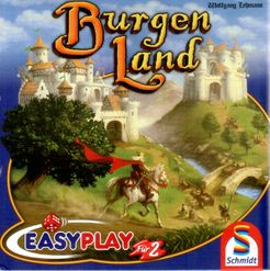 Burgen Land board game box cover