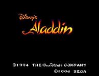 Video Game: Disney's Aladdin (Master System/Game Gear)